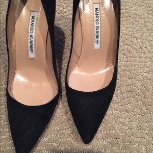 Manolo Blahnik BB pointed toe pumps size 4.5